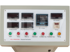 Power frequency withstand voltage tester hosthost panel