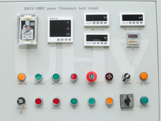 Transformer comprehensive test station panel details  
