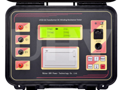 Dc resistance rapid test instrumentcontrol panel