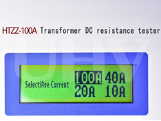  transformerDirect resistance test apparatusscreen