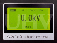 Dielectric loss tester instrument  panel