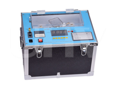 Automatic dielectric strength tester for insulating oil host