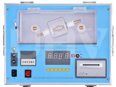Automatic dielectric strength tester for insulating oil panel