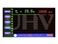 HTWS-VDew Point Meter The screen