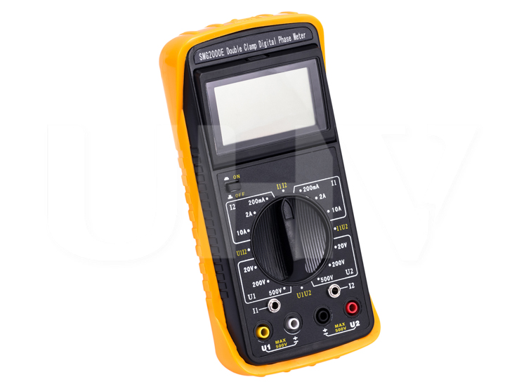 SMG2000E Double Clamps Digital Phase Meter