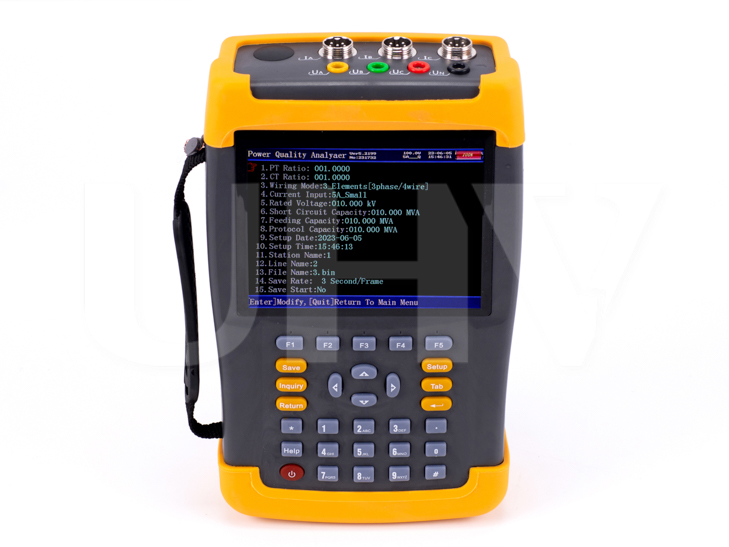 SMG7000 Portable three-phase power quality analyzer 