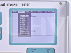 Breaker Analyzer Boot interface