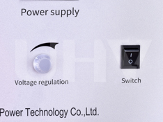 High-power Melt Blown Cloth Electrostatic Electret Device Voltage regulating knob