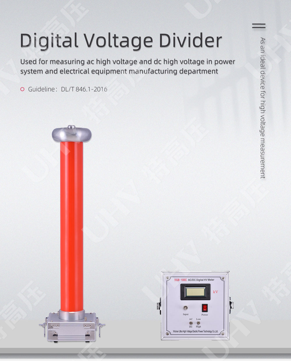 Ac-dc voltage divider